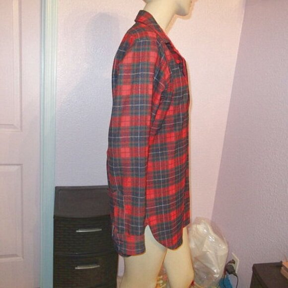 Vtg Pendleton Wool Shirt Mens Size M Tartan Button Up Western Cowboy USA Made - Picture 7 of 11